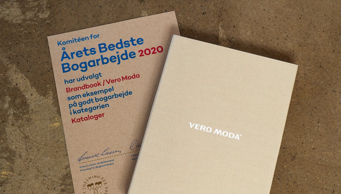 GigantPrint - Prisbelønnet VERO MODA-brandbook blev skabt på rekordtid