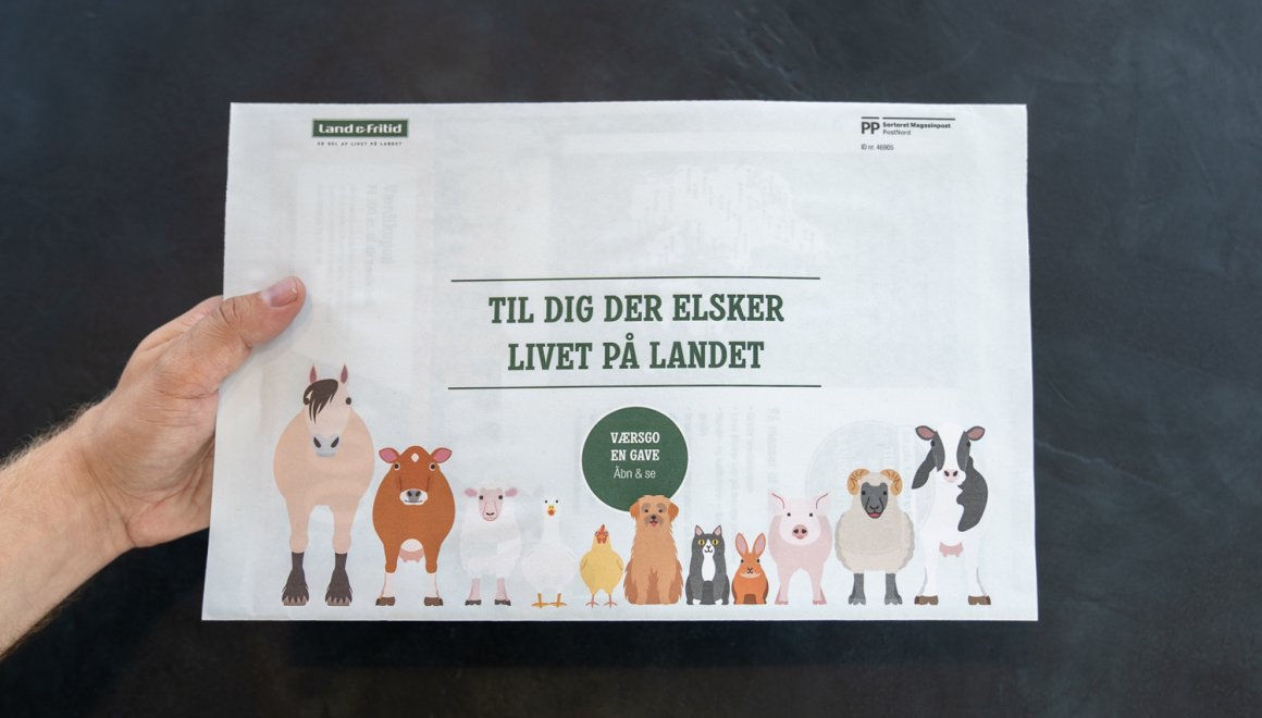 GigantPrint - ”Direkt mail”-kampanjen skapade resultat för butikskedjan Land & Fritid