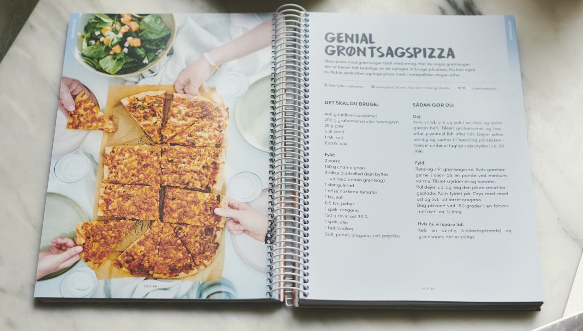 GigantPrint - The new cookbook from Julemærkehjemmene (Christmas seal homes) creates great value for the whole family